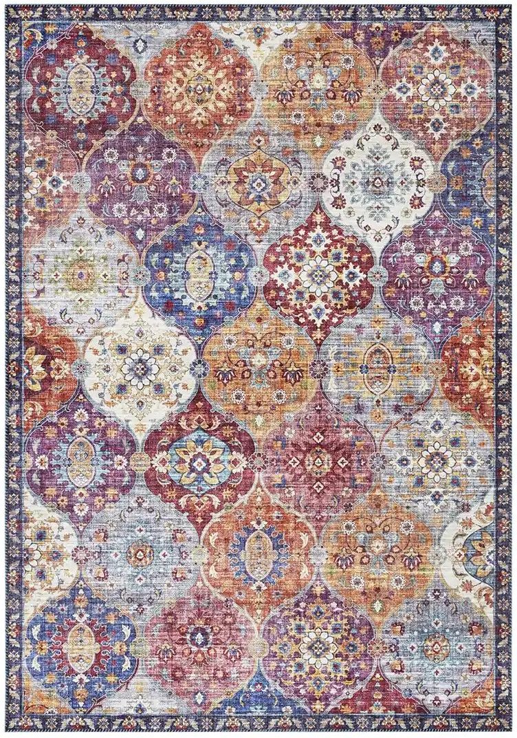 Elle Decoration Webteppich Kashmir Ghom ¦ mehrfarbig ¦ Synthetische Fasern ¦ Maße (cm): B: 160 Teppiche > Wohnteppiche ...