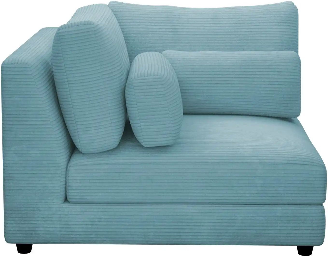 Element Ecke Branna ¦ türkis/petrol ¦ Maße (cm): B: 116 H: 88 T: 116.0 Polstermöbel > Sofas > Modulsofas - Höffner