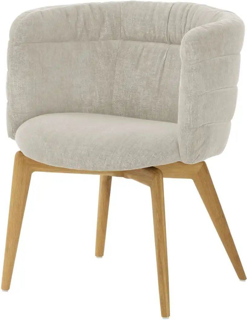 Jette Home Armlehnstuhl JJ Paola ¦ creme ¦ Maße (cm): B: 65 H: 80 T: 64.0 Stühle > Esszimmerstühle > Esszimmerstühle mi...