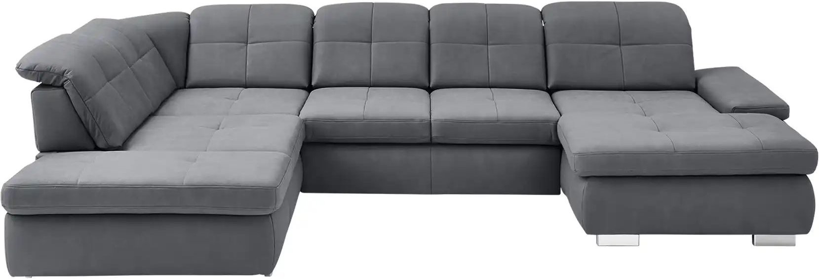 Lounge Collection Wohnlandschaft aus Mikrofaser Affair ¦ braun ¦ Maße (cm): B: 371 H: 100 T: 260.0 Polstermöbel > Sofas ...