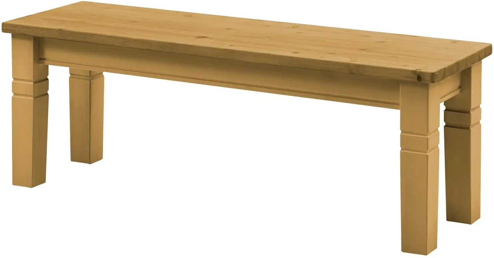 maison bleue Sitzbank massiv Florian ¦ holzfarben ¦ Maße (cm): B: 40 H: 46 Bänke > Einzelbänke - Höffner