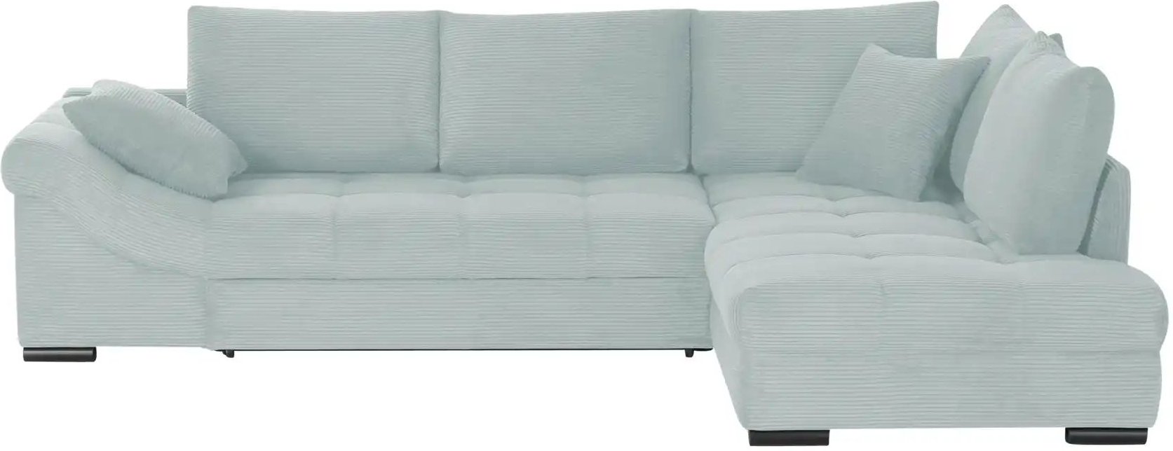 bobb Ecksofa Allegro ¦ blau ¦ Maße (cm): B: 303 H: 92 T: 202.0 Polstermöbel > Sofas > 3-Sitzer - Höffner
