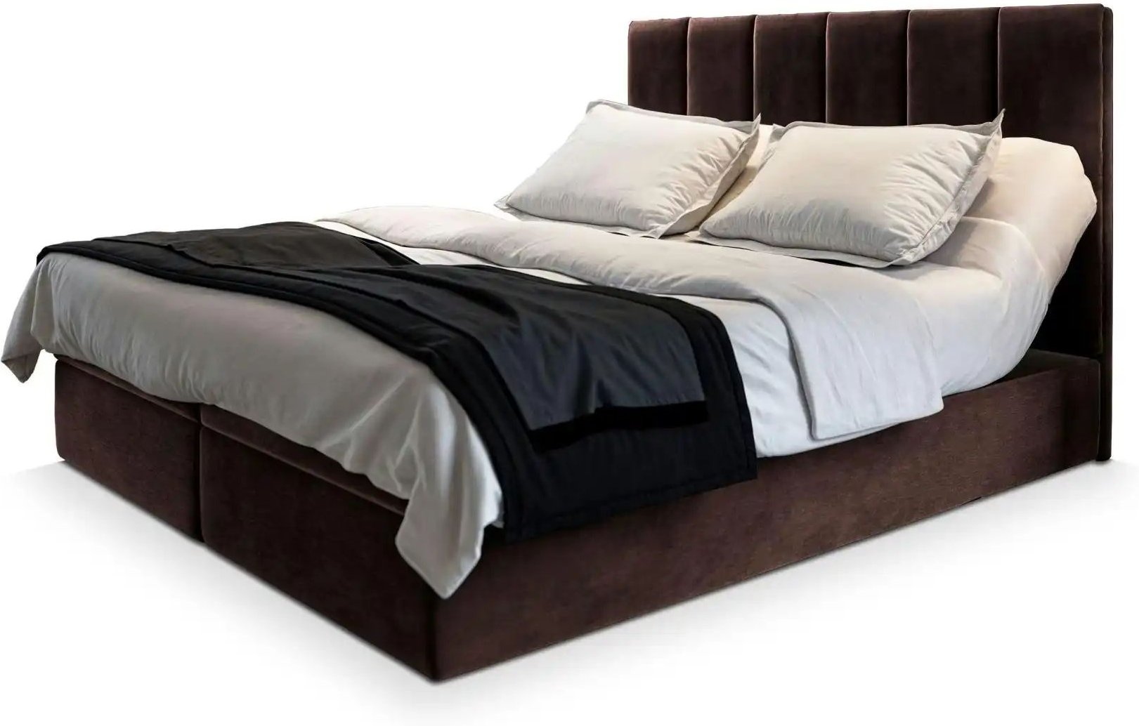 MASSENO Boxbett mit Bettkasten Barino ¦ braun ¦ Maße (cm): B: 180 H: 98 Betten > Polsterbetten - Höffner