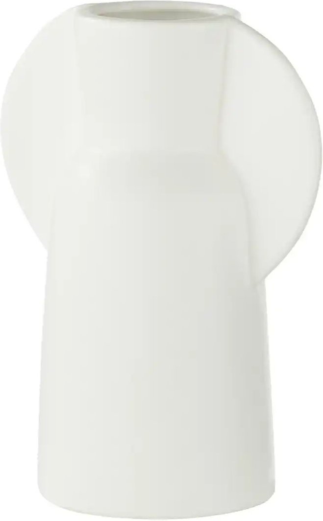 HOME STORY Vase ¦ weiß ¦ Porzellan ¦ Maße (cm): B: 7,5 H: 15,5 Accessoires > Vasen - Höffner