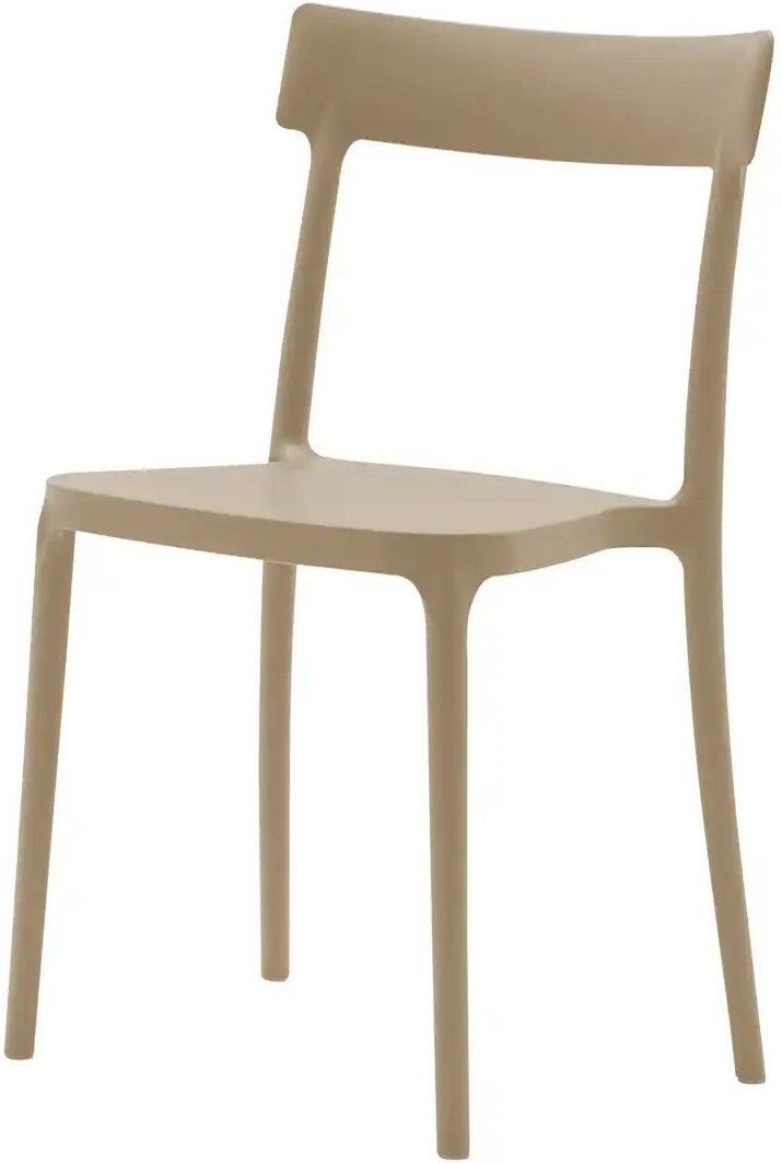 Connubia Stuhl stapelbar Argo ¦ braun ¦ Maße (cm): B: 48 H: 82 T: 47.0 Stühle > Esszimmerstühle > Esszimmerstühle ohne A...