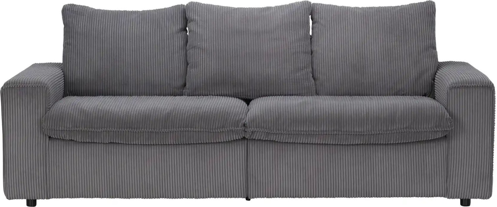 SOHO Big Sofa Kini ¦ grau ¦ Maße (cm): B: 214 H: 85 T: 107.0 Polstermöbel > Sofas > 2-Sitzer - Höffner