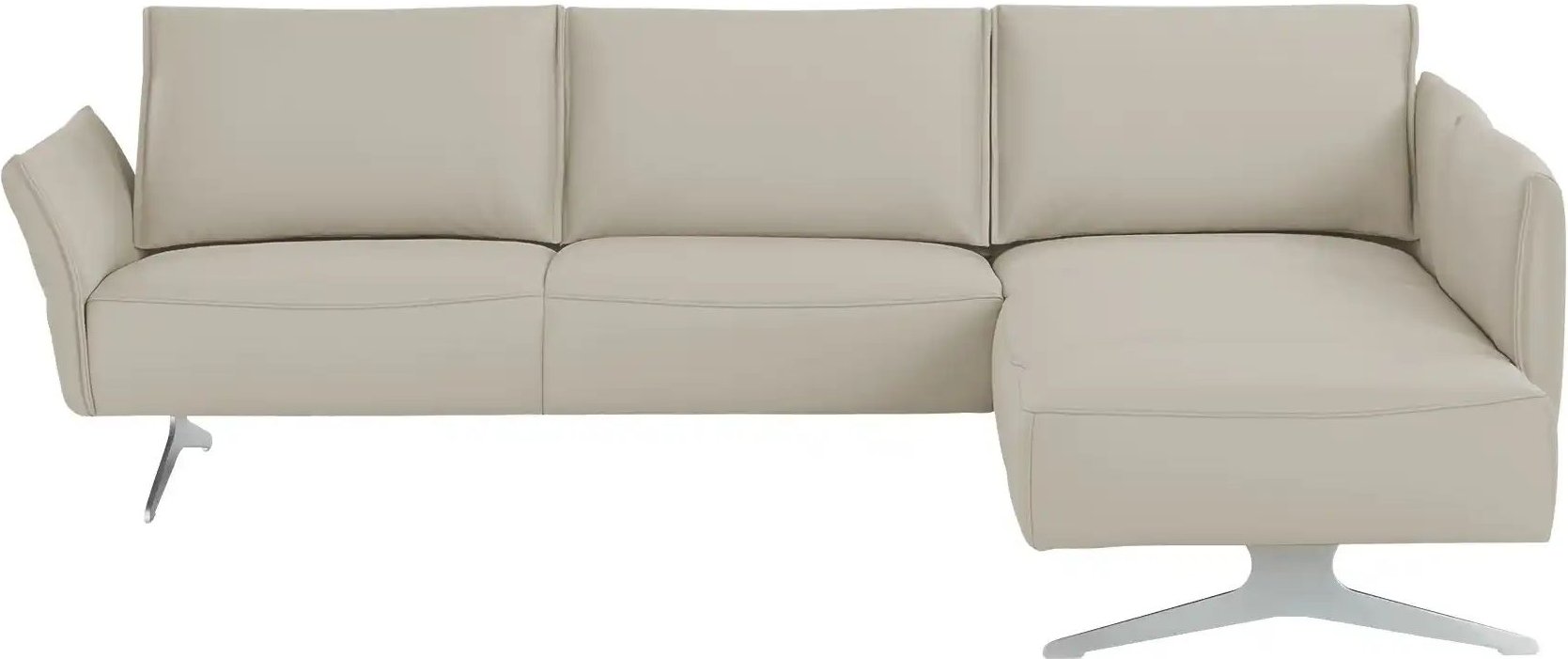 KOINOR Ecksofa  Vineto ¦ creme ¦ Maße (cm): B: 272 H: 83 T: 207.0 Polstermöbel > Sofas > Ecksofas - Höffner