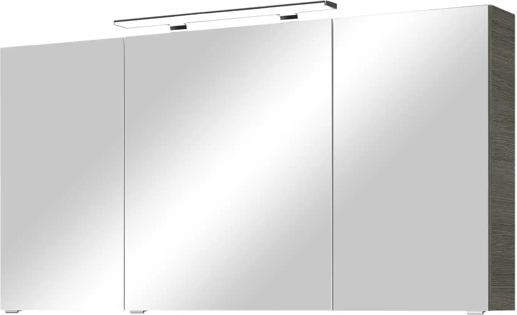 calmoquick Spiegelschrank Veri ¦ grau ¦ Maße (cm): B: 140 H: 70,3 T: 17.0 Schränke > Badschränke > Spiegelschränke - Hö...