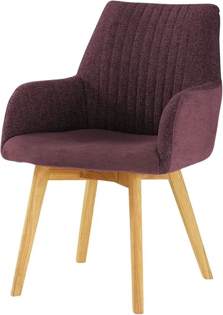 Woodford Esszimmerstuhl mit Massivholzgestell Menda ¦ rot ¦ Maße (cm): B: 59 H: 87 T: 61.0 Stühle > Esszimmerstühle > Es...