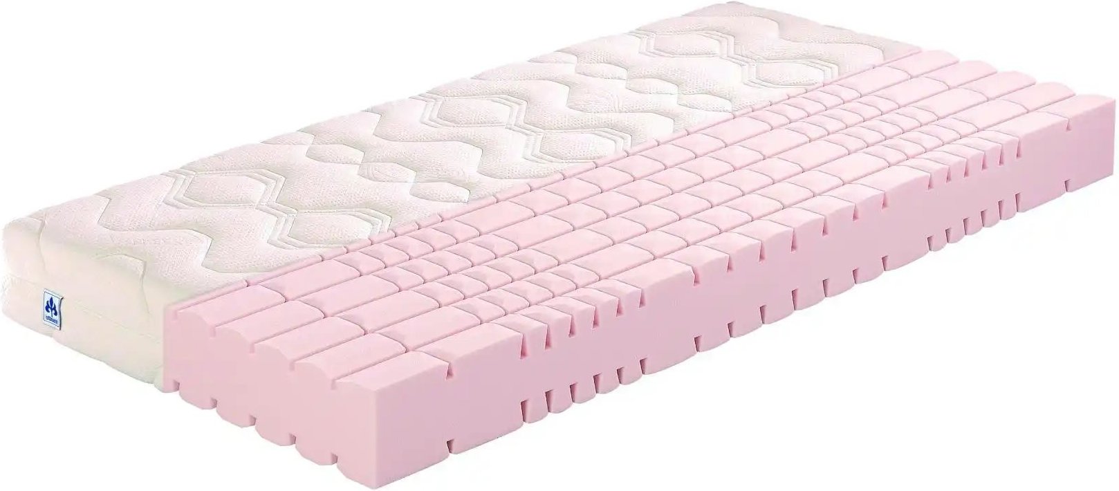 IRISETTE 7-Zonen-Kaltschaumkernmatratze ¦ weiß ¦ Maße (cm): B: 120 H: 20 Matratzen & Zubehör > Matratzen-Arten > Kalts...