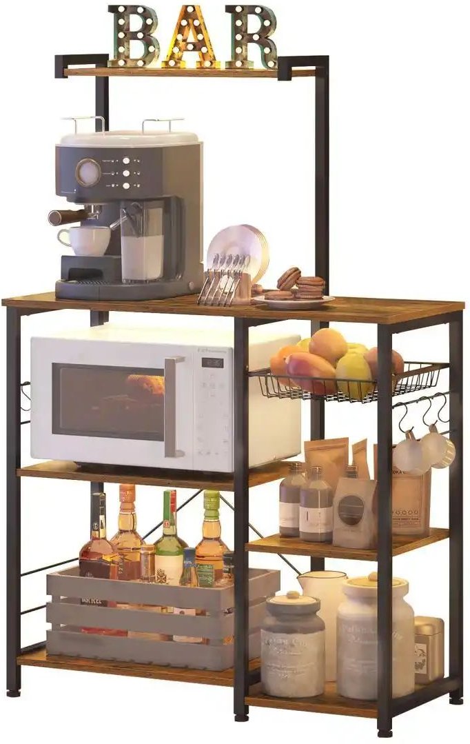 Standregal ¦ braun ¦ Maße (cm): B: 90 H: 132 Regale > Standregale - Höffner