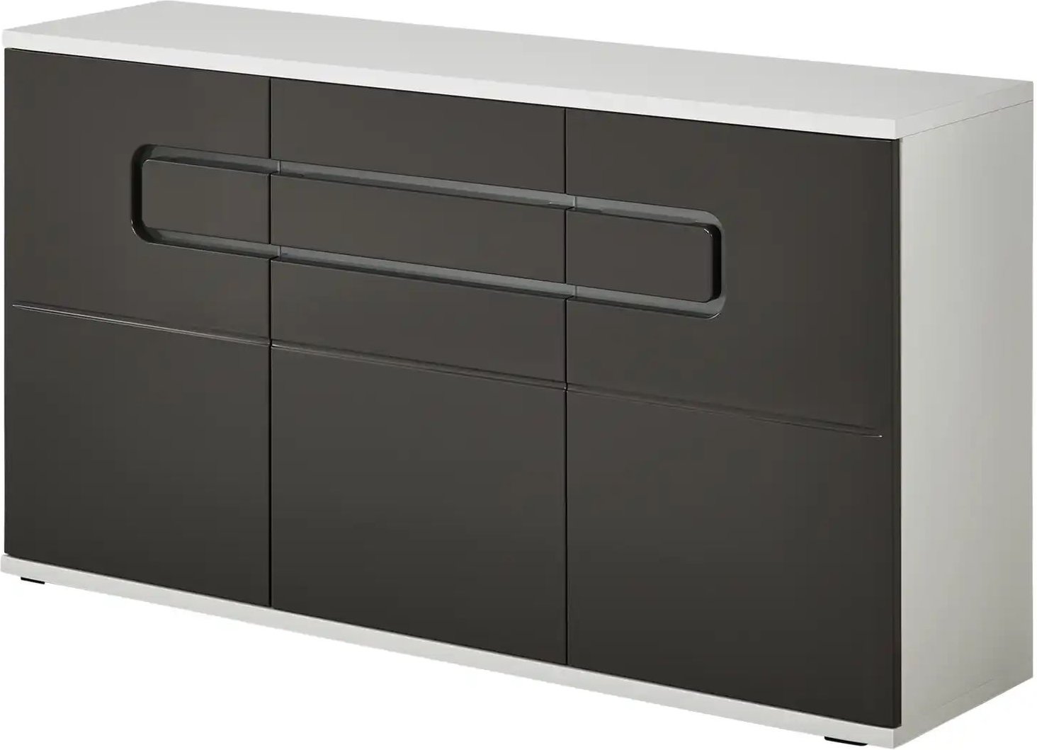 uno Sideboard Talia ¦ schwarz ¦ Maße (cm): B: 150 H: 80 T: 37.0 Kommoden & Sideboards > Sideboards - Höffner