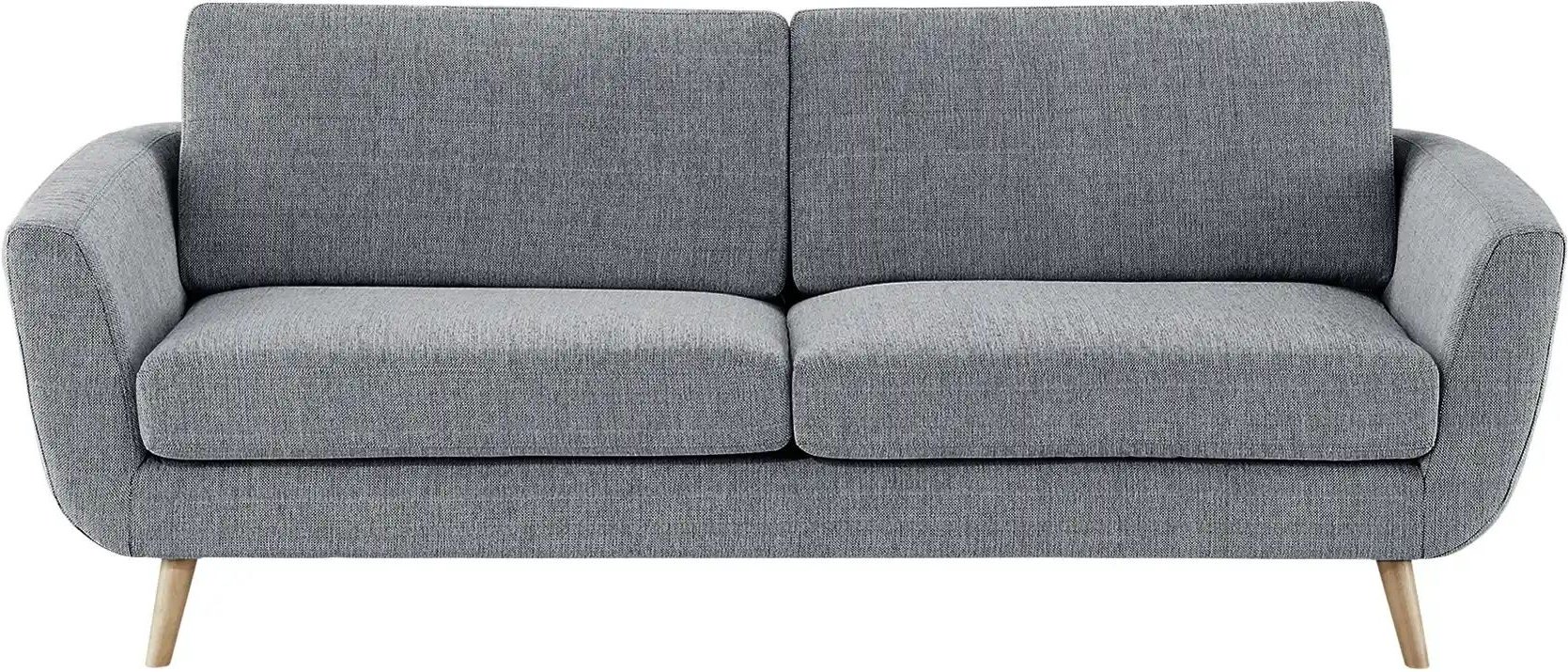 SOHO Sofa  Smilla ¦ grau ¦ Maße (cm): B: 217 H: 85 T: 93.0 Polstermöbel > Sofas > 3-Sitzer - Höffner