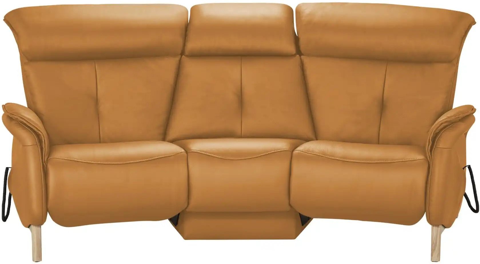 himolla Einzelsofa Leder 4708 ¦ orange ¦ Maße (cm): B: 216 H: 97 T: 119.0 Polstermöbel > Sofas > 2-Sitzer - Höffner