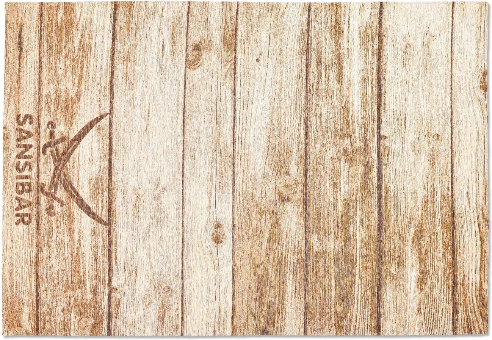 SANSIBAR Sylt Webteppich Keitum ¦ braun ¦ Baumwolle ¦ Maße (cm): B: 60 H: 0,3 Teppiche > Wohnteppiche - Höffner