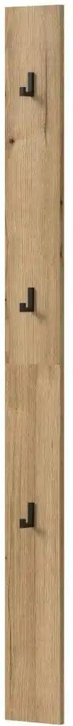 Hakenpaneel ¦ holzfarben ¦ Holzwerkstoff ¦ Maße (cm): B: 15 H: 160 Garderoben & Kleiderstangen > Wandgarderoben - Höff...