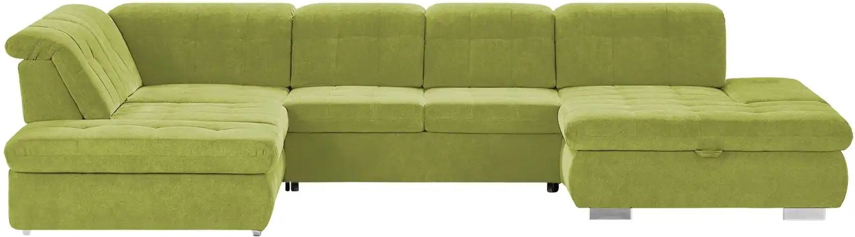 Lounge Collection Wohnlandschaft mit verschiedenen Funktionen Spencer ¦ grün ¦ Maße (cm): B: 382 H: 102 T: 260.0 Polster...