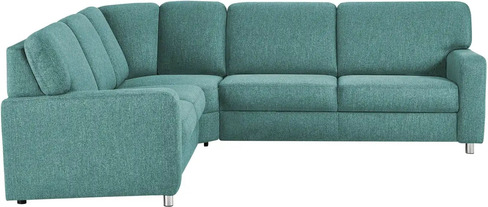 Thumbnail - smart Ecksofa Valencia ¦ türkis/petrol ¦ Maße (cm): B: 236 H: 90 T: 266.0 Polstermöbel > Sofas > Ecksofas - Höffner