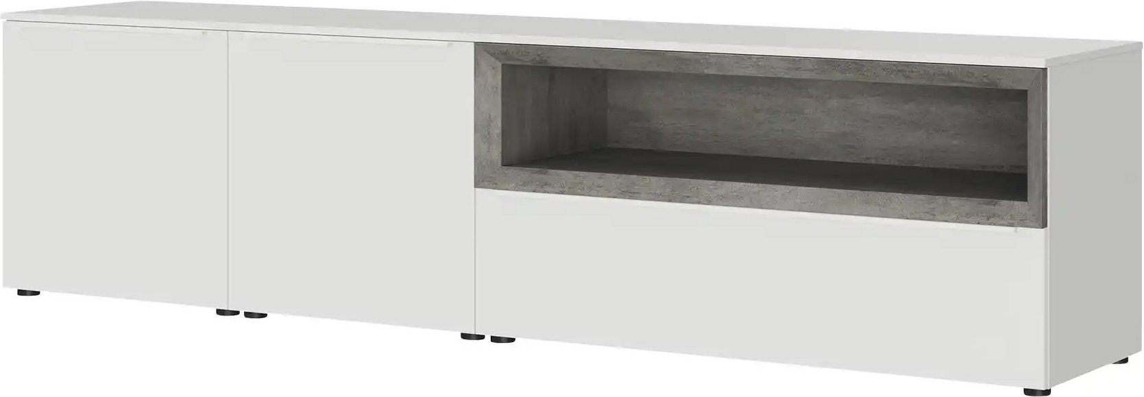 Thumbnail - Content Lowboard Case ¦ weiß ¦ Maße (cm): B: 241 H: 62 T: 49.0 Kommoden & Sideboards > Lowboards - Höffner