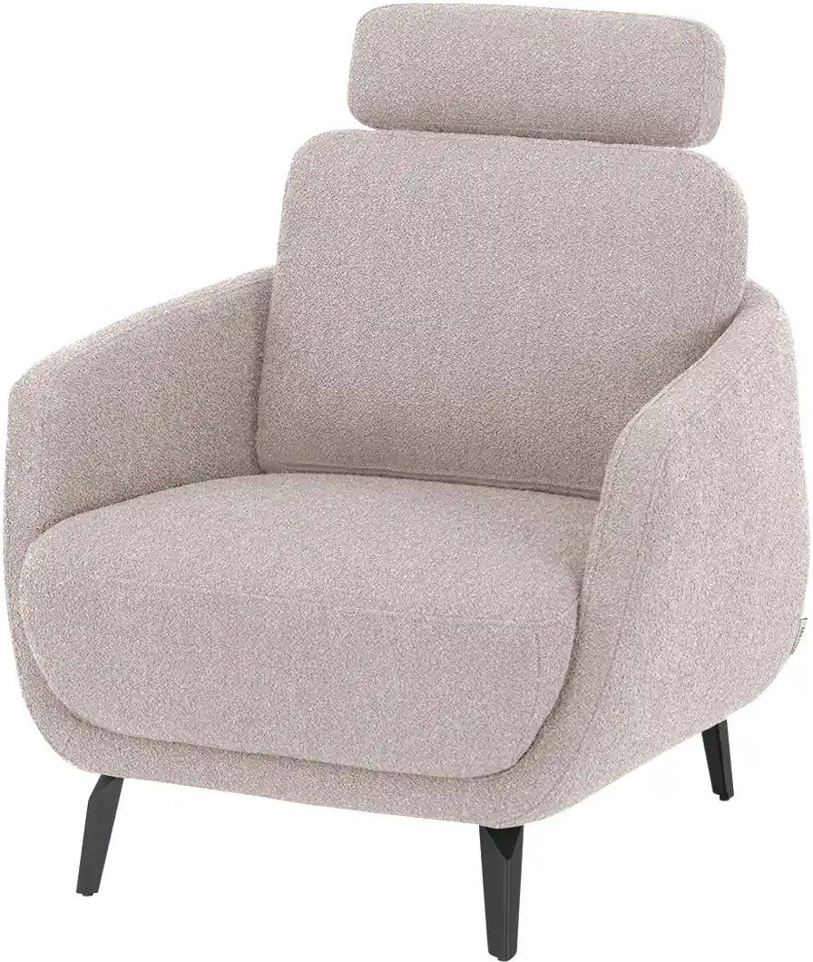 Jette Home Sessel aus Bouclé Jette About ¦ beige Polstermöbel > Sessel > Cocktailsessel - Höffner