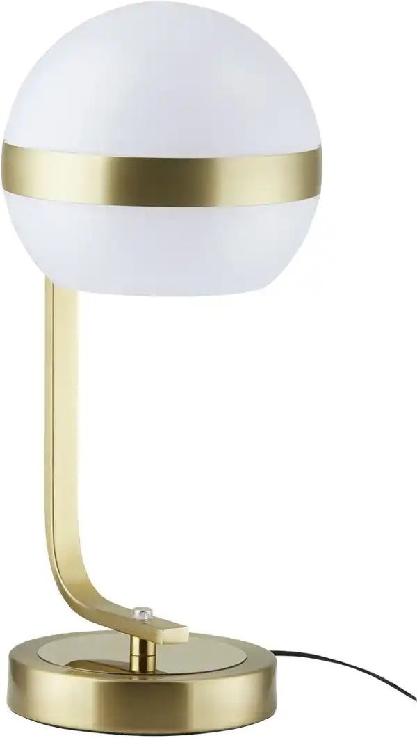 Thumbnail - KHG LED-Tischleuchte 1-flammig messing-matt ¦ gold ¦ Maße (cm): B: 17 H: 33 T: 15.0 Lampen & Leuchten > Tischlampen ...