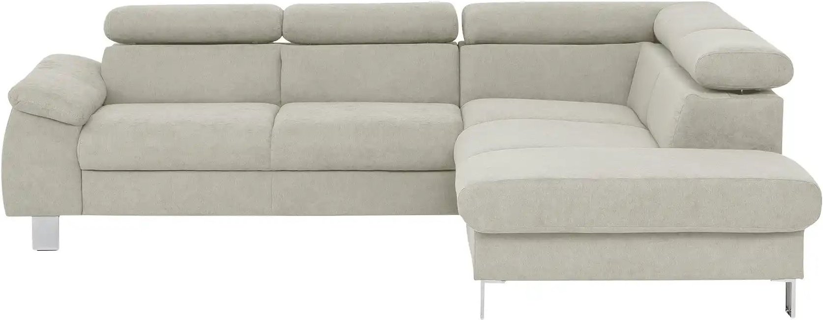 Thumbnail - uno Ecksofa Micky ¦ creme ¦ Maße (cm): B: 249 H: 72 T: 207.0 Polstermöbel > Sofas > Ecksofas - Höffner