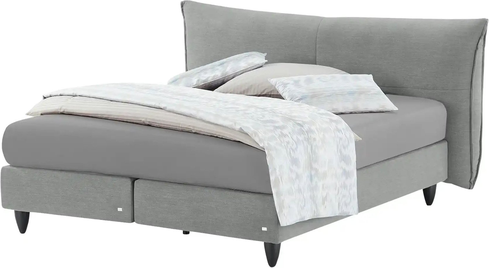RUF Boxspringbett Senta K ¦ grau ¦ Maße (cm): B: 202 H: 119 Betten > Boxspringbetten - Höffner