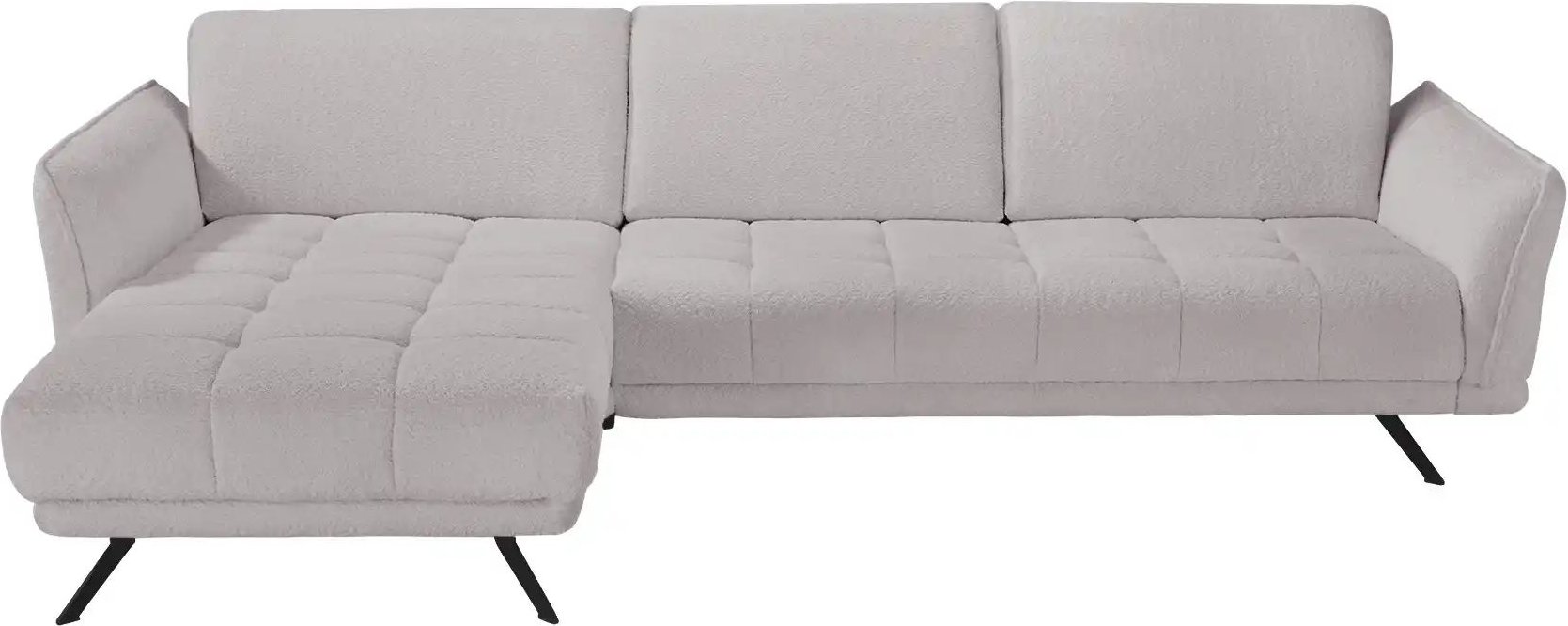 Lounge Collection Ecksofa Joel ¦ silber ¦ Maße (cm): B: 285 H: 103 T: 178.0 Polstermöbel > Sofas > Ecksofas - Höffner