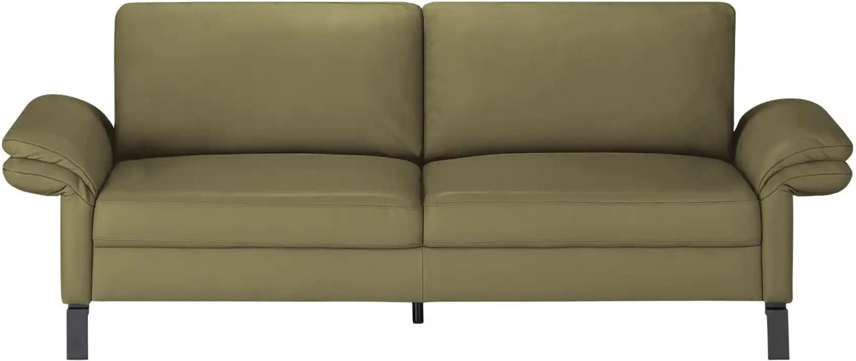 Thumbnail - Max Schelling Einzelsofa aus Echtleder Maximum ¦ grün ¦ Maße (cm): B: 234 H: 86 T: 97.0 Polstermöbel > Sofas > 3-Sitzer ...