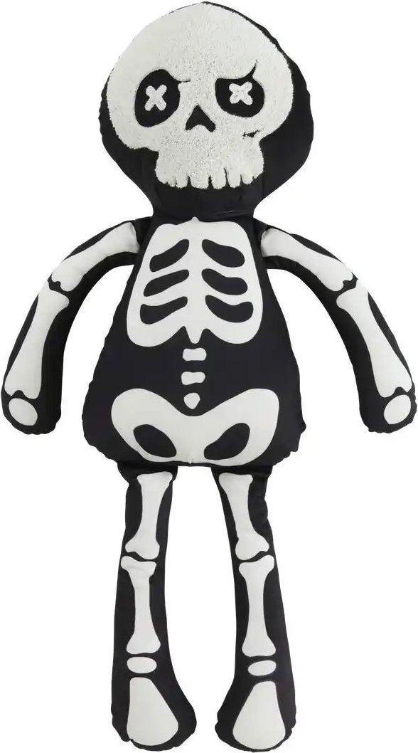 Kissen Skelett ¦ schwarz ¦ Maße (cm): B: 36 Dekokissen & Decken > Kissen > Dekokissen - Höffner