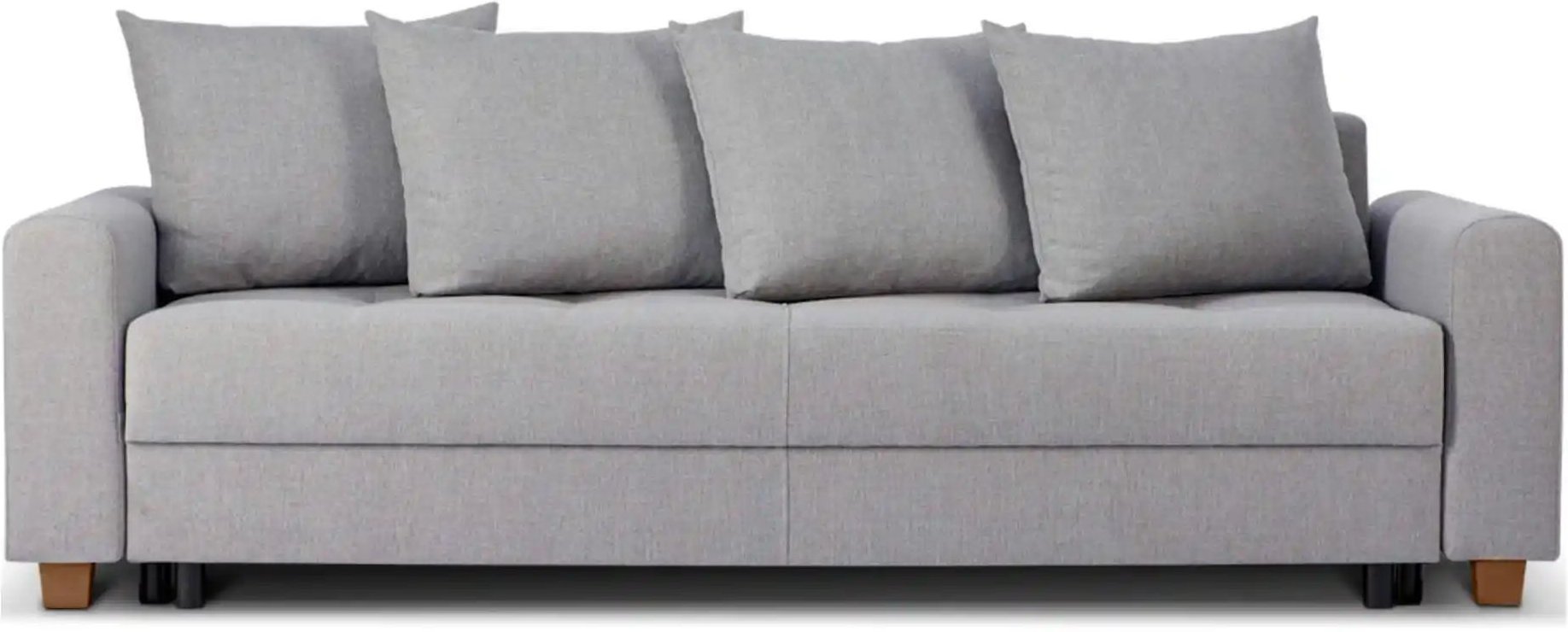 KONSIMO Einzelsofa Revo ¦ grau ¦ Maße (cm): B: 233 H: 80 Polstermöbel > Sofas > 3-Sitzer - Höffner