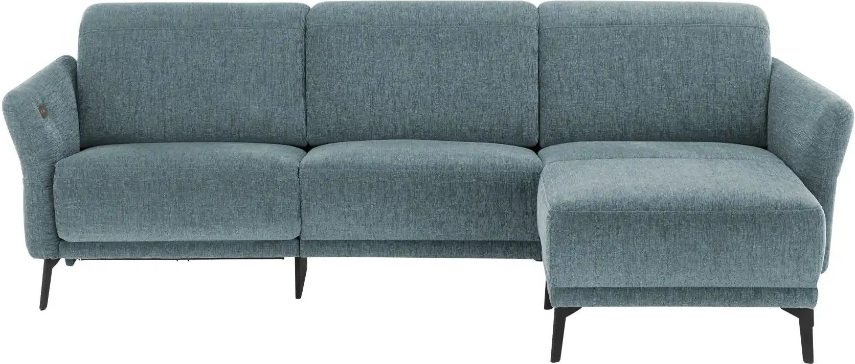 Ecksofa New York ¦ blau ¦ Maße (cm): B: 251 H: 85 T: 179.0 Polstermöbel > Sofas > Ecksofas - Höffner
