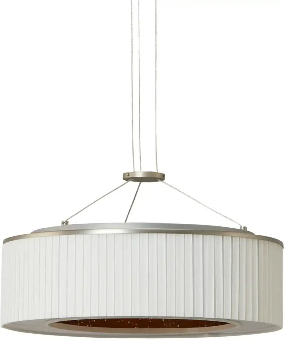 Thumbnail - KHG Pendelleuchte ¦ weiß ¦ Maße (cm): H: 150 Ø: 40 Lampen & Leuchten > LED-Leuchten > LED-Deckenleuchten - Höffner