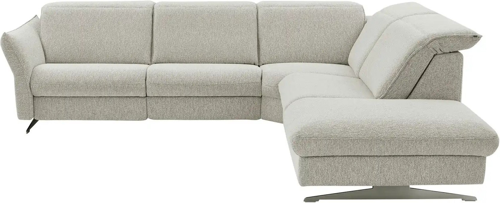 Thumbnail - Hukla Ecksofa Mikrofaser Michelle ¦ creme ¦ Maße (cm): B: 292 H: 99 T: 258.0 Polstermöbel > Sofas > Ecksofas - Höffner