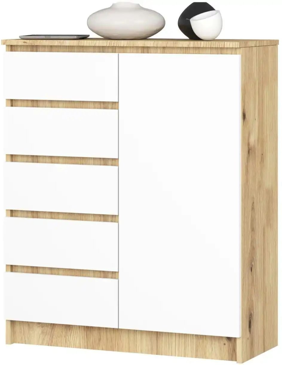 Highboard 80 cm breit Kuran ¦ mehrfarbig ¦ Maße (cm): B: 80 H: 97 Kommoden & Sideboards > Highboards - Höffner