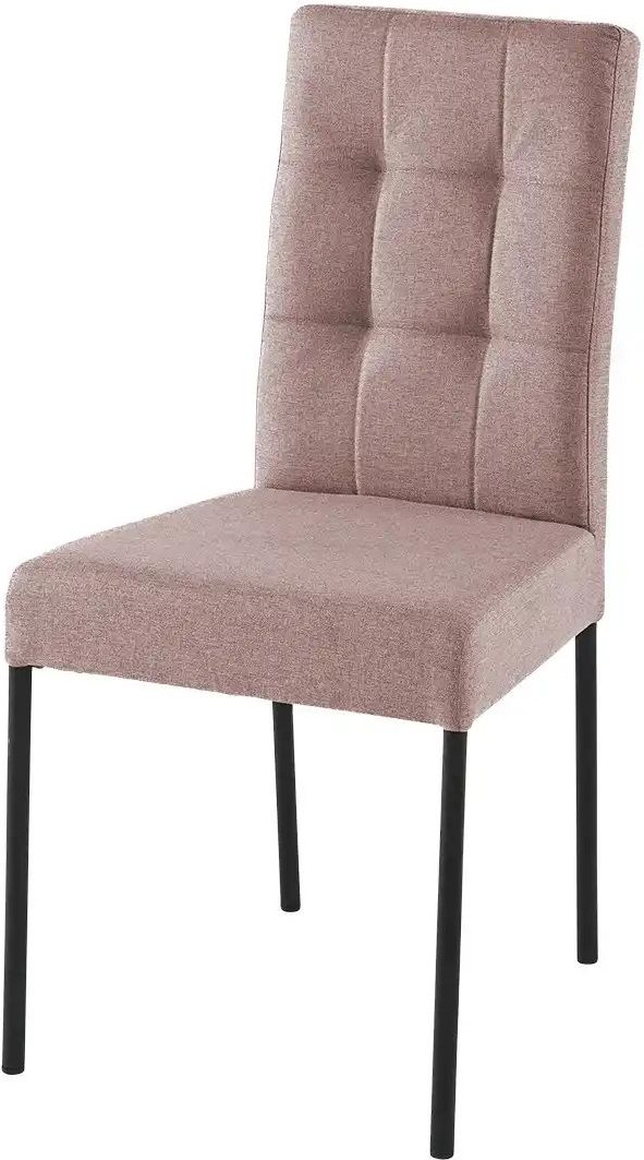 Esszimmerstuhl  Nanda ¦ rosa/pink ¦ Maße (cm): B: 61 H: 91 T: 46.0 Stühle > Küchenstühle > Polster Küchenstühle - Höffne...