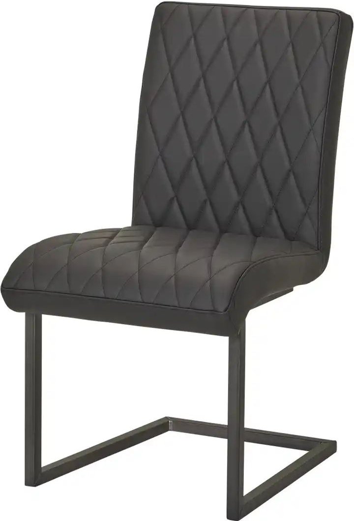 Leder-Schwingstuhl Thomas ¦ schwarz ¦ Maße (cm): B: 50 H: 92 T: 63.0 Stühle > Schwingstühle - Höffner