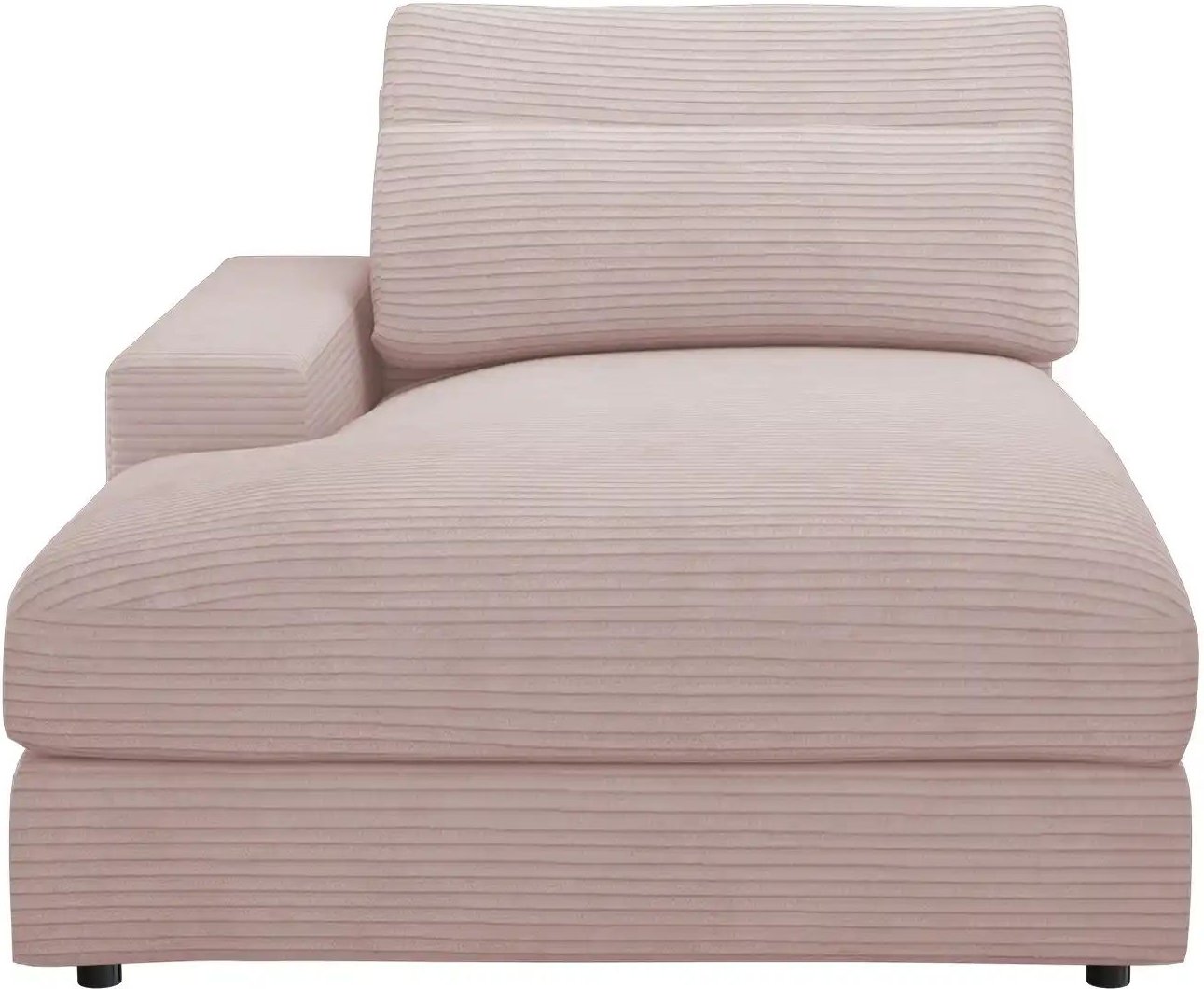 Thumbnail - Element Ottomane Armlehne links Branna ¦ rosa/pink ¦ Maße (cm): B: 116 H: 88 T: 164.0 Polstermöbel > Sofas > Modulsofas ...