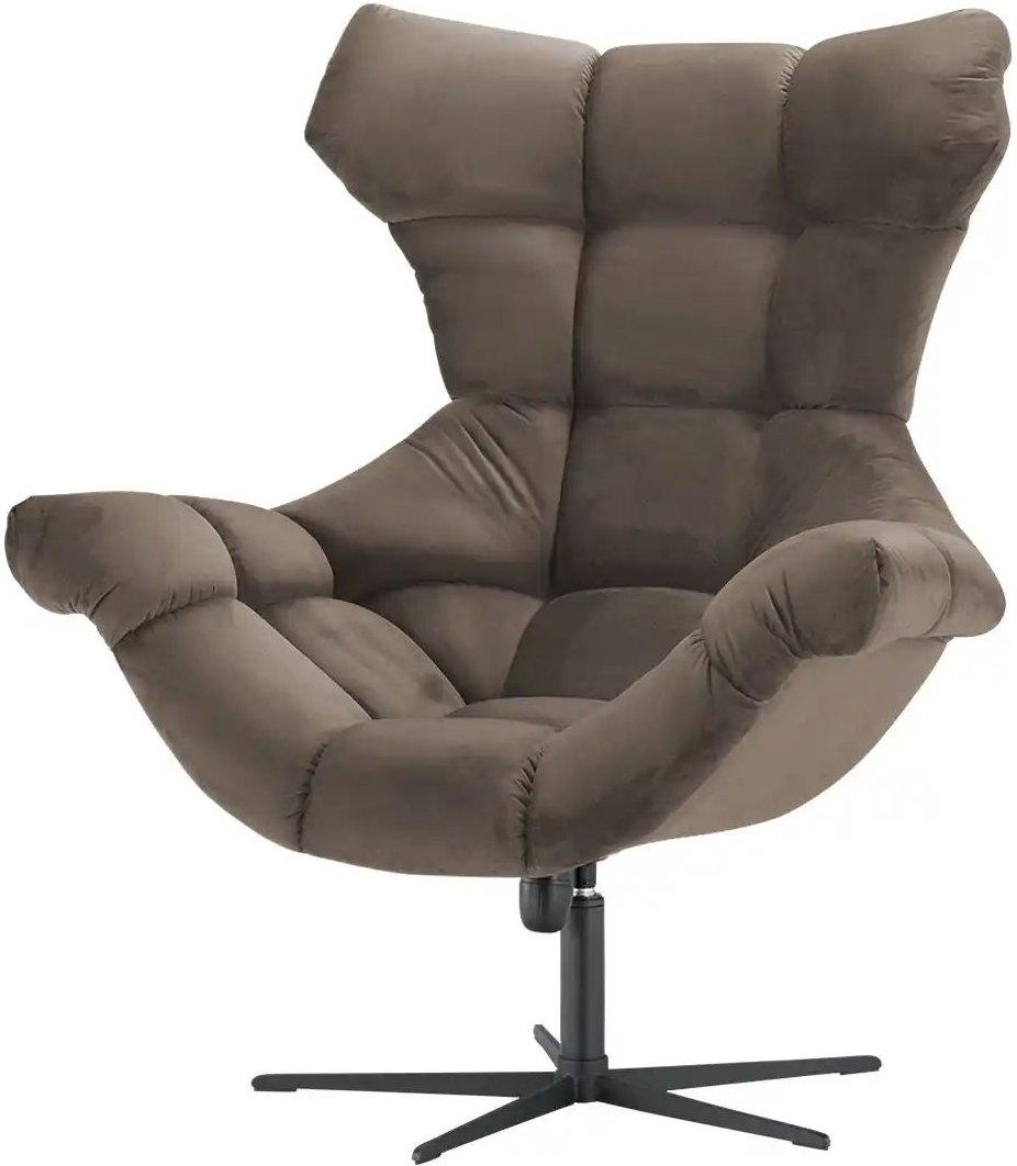 switch Sessel aus Samt Sensi ¦ braun ¦ Maße (cm): B: 103 H: 119 T: 84.0 Polstermöbel > Sessel > Relaxsessel - Höffner