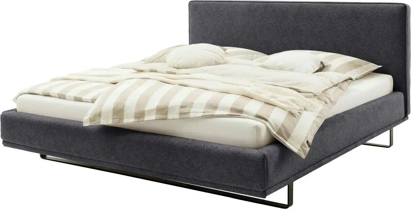 SCHÖNER WOHNEN Kollektion Polsterbett in 180x200 cm Como ¦ grau ¦ Maße (cm): B: 197 H: 104 Betten > Polsterbetten - Höff...