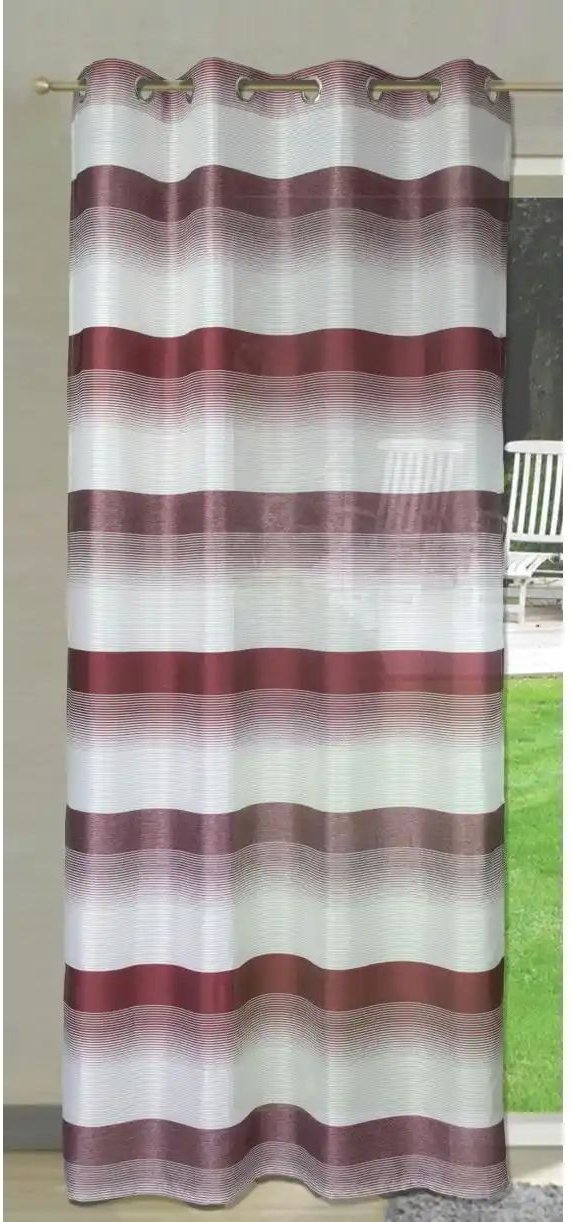 Ösenschal   ¦ rot ¦ Synthetik ¦ Maße (cm): B: 140 H: 245 Gardinen & Rollos > Gardinen & Vorhänge > Schlaufenschals - Höf...