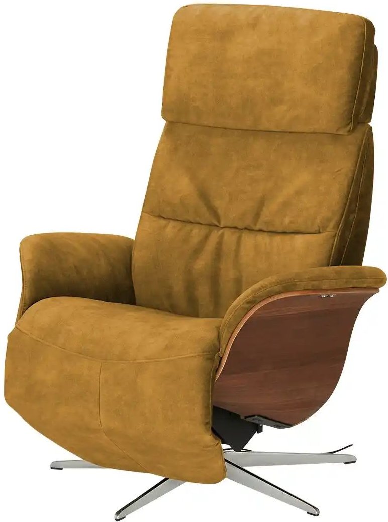 Nils Olsen Relaxsessel Balance ¦ gelb ¦ Maße (cm): B: 76 H: 104 T: 113.0 Polstermöbel > Sessel > Relaxsessel - Höffner