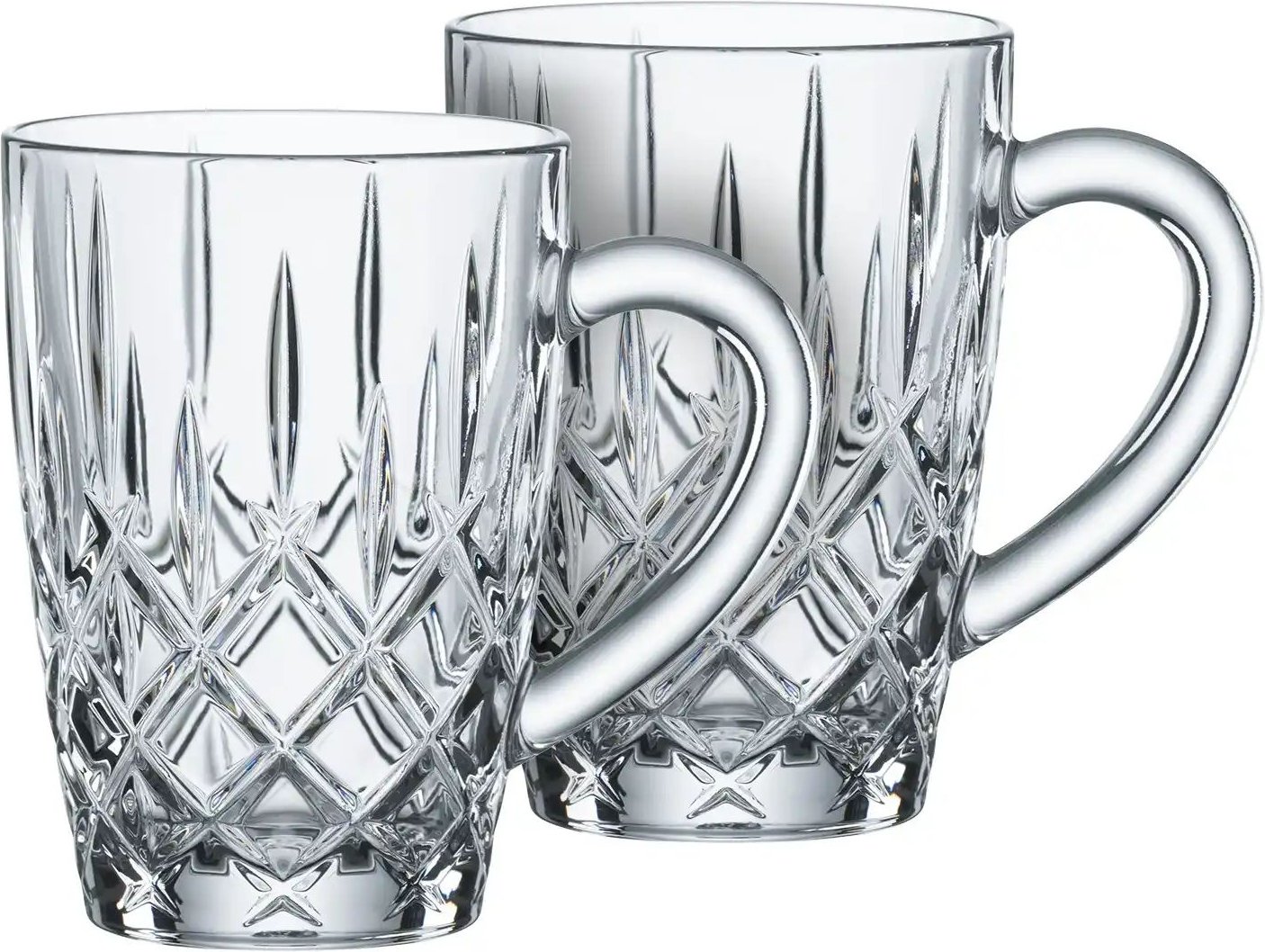 Nachtmann Kaffeegläser 2er Set Noblesse ¦ transparent/klar ¦ Glas ¦ Maße (cm): B: 11,4 H: 12,3 T: 19.0 Gläser & Karaffen...