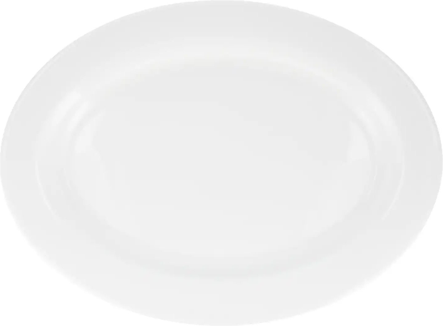 Peill+Putzler Servierplatte oval Torino ¦ weiß ¦ Porzellan ¦ Maße (cm): B: 23,5 H: 2,6 Geschirr > Einzelgeschirrteile -...