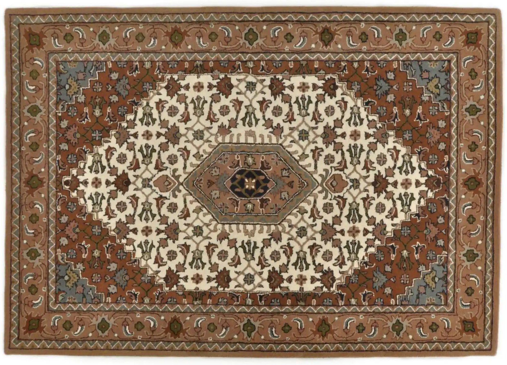 Thumbnail - THEKO Teppich Royal Bidjar ¦ beige ¦ Wolle ¦ Maße (cm): B: 120 H: 1,4 Teppiche > Orientteppiche - Höffner