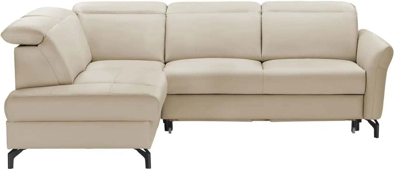 uno Ecksofa Basel ¦ grau ¦ Maße (cm): B: 243 H: 100 T: 200.0 Polstermöbel > Sofas > 3-Sitzer - Höffner