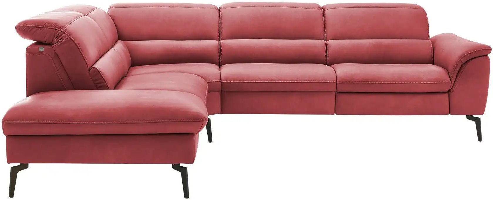 Hukla Ecksofa Luisa ¦ rot ¦ Maße (cm): B: 298 H: 106 T: 258.0 Polstermöbel > Sofas > Ecksofas - Höffner
