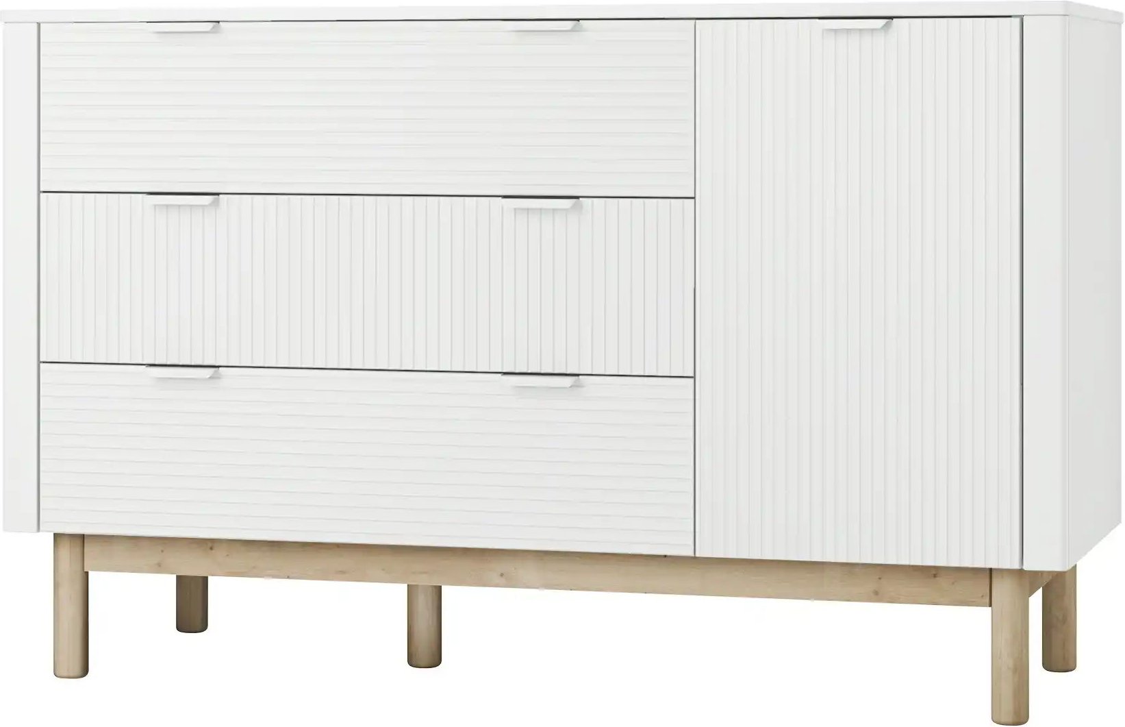 pinio Kommode Miloo ¦ weiß ¦ Maße (cm): B: 52,4 H: 90,4 Baby > Babymöbel > Wickelkommoden - Höffner