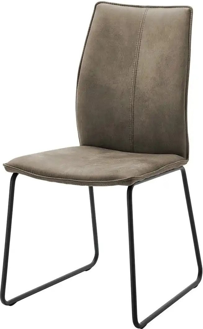 Polsterstuhl Capri ¦ grau ¦ Maße (cm): B: 46 H: 93 T: 57.0 Stühle > Küchenstühle > Polster Küchenstühle - Höffner