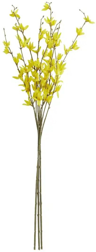 Forsythienbund ¦ gelb ¦ Kunststoff,Eisen ¦ Maße (cm): B: 22 H: 9 Accessoires > Kunstblumen - Höffner